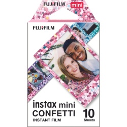 Papier photo instantané Fujifilm Film Instax Mini Monopack Confetti (10v)
