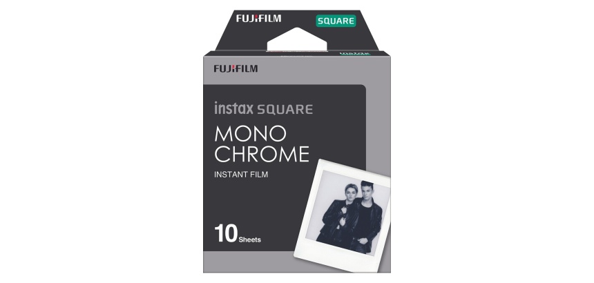 Papier photo instantané Fujifilm Square monochrome (B&W)10 POSES