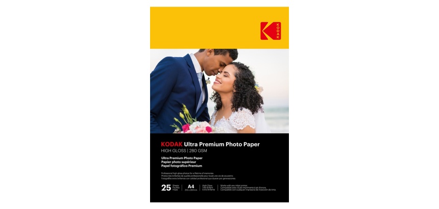 Papier photo instantané Kodak KODAK - 25 feuilles de papier photo 280g/m², brillant