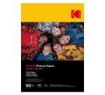 Papier photo instantané Kodak 50 feuilles de papier photo 180g/m², brillant