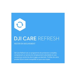 Stabilisateur Dji Care Refresh Plan d'un an pour DJI RS3