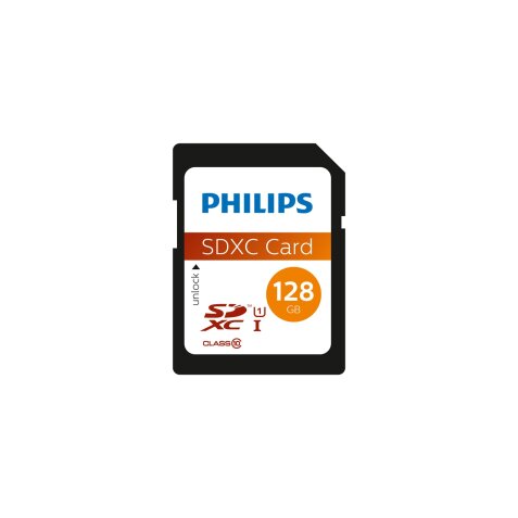 Carte mémoire SD Philips CARTE SDXC UHS-I U1 128GB