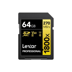 Carte mémoire SD Lexar Carte SD 1800x V60 64G0