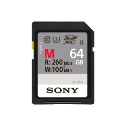 Carte mémoire SD Sony Carte mémoire SF64M SDXC UHS-II 64 Go