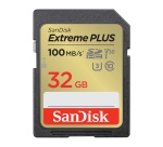 Carte mémoire SD Sandisk Extreme PLUS 32GB SDHC 100MB/s