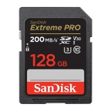 Carte mémoire SD Sandisk Extreme PRO 128 GB SDXC 200MB/s