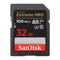 Carte mémoire SD Sandisk Extreme PRO 32GB SDHC 100MB/s