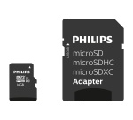 Carte mémoire micro SD Philips SDHC UHS-I U1 16GB avec Adaptateur SD