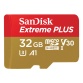 Carte mémoire micro SD Sandisk MSD EXT PLUS 32GB