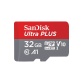 Carte mémoire SD Sandisk MicroSD ULTRA PLUS 32Go