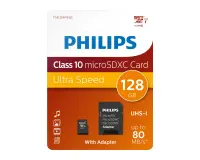 Carte mémoire micro SD Philips 128GB UHS 1