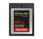 Carte XQD / CF Express Sandisk CARTE EXTREME PRO SANDISK CF EXPRESS TYPE B 64 GB