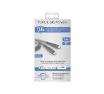 Câble téléphone portable Force Power Cable Ultra Renforce C/Lightning 1.2m Recycle Gris