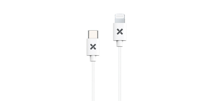 Câble téléphone portable Wefix Câble Lightning USB-C 1M Blanc