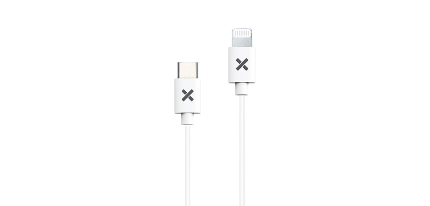 Câble téléphone portable Wefix Câble Lightning USB-C 2M Blanc