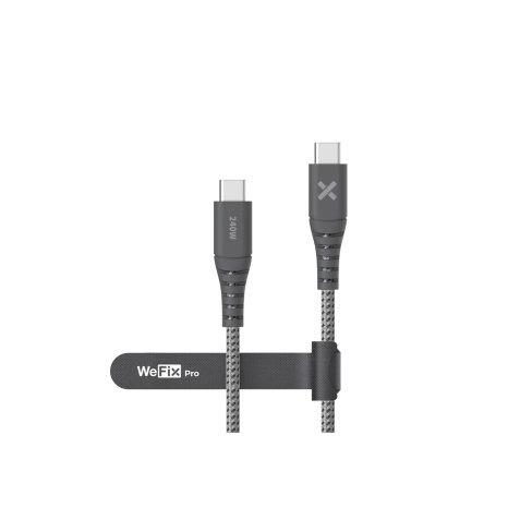 Câble téléphone portable Wefix Pro CABLE RENFORCE USB-C / C 240W USB3 1 METRE