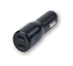 Accessoire téléphonie pour voiture Wefix Chargeur allume cigare 40w double USB-C