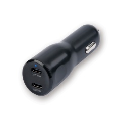 Accessoire téléphonie pour voiture Wefix Chargeur allume cigare 40w double USB-C