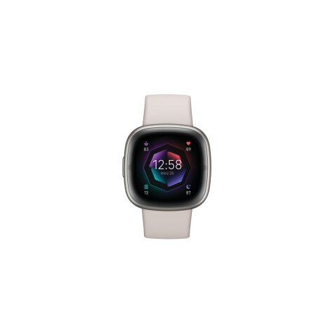 Montre connectée Fitbit Sense 2 Blanc - inclus 6 mois à Fitbit Premium