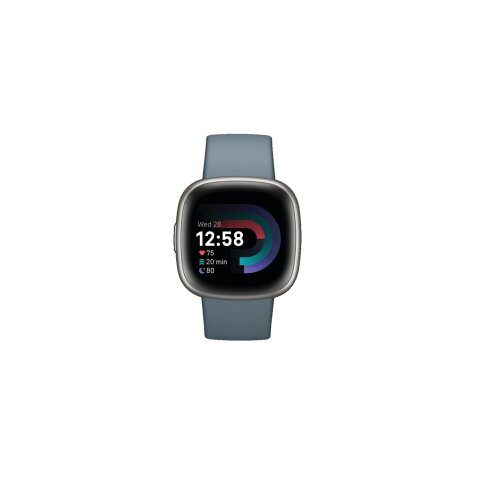 Montre connectée Fitbit Versa 4 Bleu - inclus 6 mois à Fitbit Premium