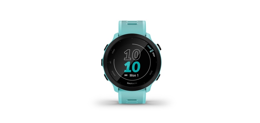 Montre connectée Garmin FORERUNNER 55 VERT D'EAU