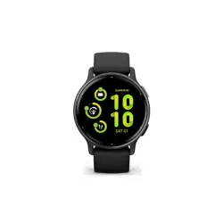 Montre connectée Garmin Vivoactive 5, Gray avec bracelet noir