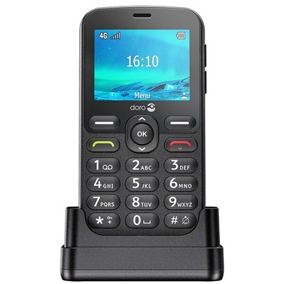 Téléphone portable Doro Telephone bloc seniors Doro 1880  noir 4g