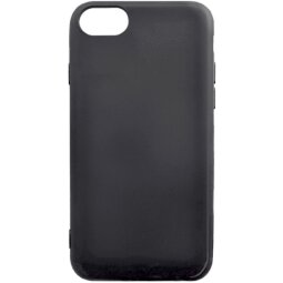 Coque et étui téléphone mobile Onearz Mobile Gear Coque en silicone pour iPhone SE 2022 / 2020 et 8 / 7 Noir