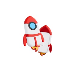 Terminal de paiement Money Walkie Porte monnaie sans contact Fusée