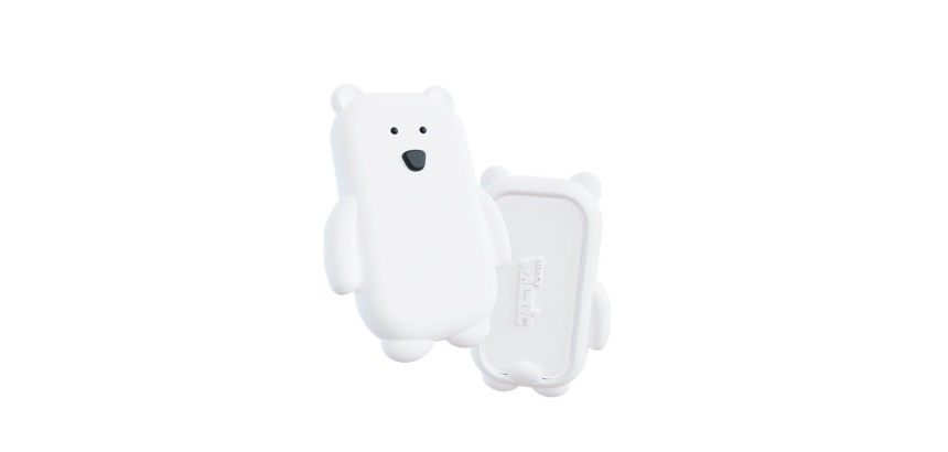 Terminal de paiement Money Walkie Porte monnaie sans contact Ours blanc