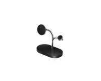 Chargeur pour téléphone mobile Samsung Pad induct magnet 15W trio +chargeur 45W Noir