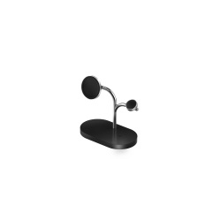 Chargeur pour téléphone mobile Samsung Pad induct magnet 15W trio +chargeur 45W Noir