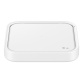 Chargeur pour téléphone mobile Samsung Pad Induction plat, Charge Rapide 15W (chargeur secteur non inclus) Blanc