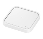 Chargeur pour téléphone mobile Samsung Pad Induction plat, Charge Rapide 15W (chargeur secteur non inclus) Blanc