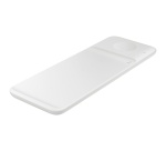 Chargeur pour téléphone mobile Samsung Pad Induction TRIO Watch, Charge Rapide 7,5W x2 (chargeur secteur inclus) Blanc