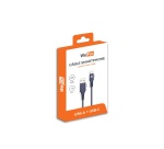 Câble téléphone portable Wefix Câble USB-C 1m bleu