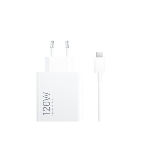 Chargeur pour téléphone mobile Xiaomi Hyper charger 120W Type A Blanc