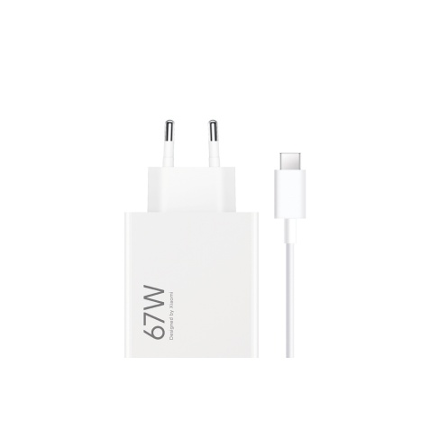 Chargeur pour téléphone mobile Xiaomi Hyper charger 67W Type A Blanc