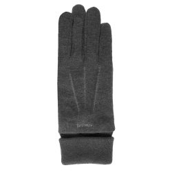 Gants tactiles Isotoner Gants tactiles en tissu Gris L/XL