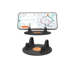 Support pour téléphone mobile Casr Support smartphone universel antiderapant noir