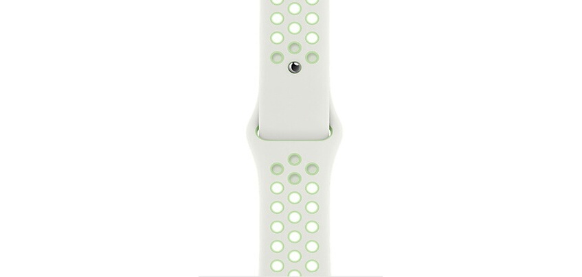 Accessoires bracelet et montre connectée Apple Sport Nike 40 mm Vert vapeur pour Watch