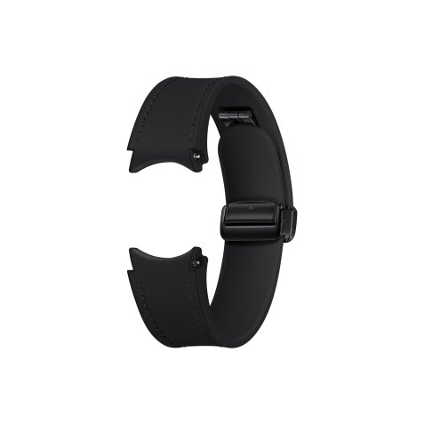 Accessoires bracelet et montre connectée Samsung Bracelet simili cuir S/M 115mm G Watch 6 Noir