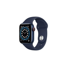 Apple watch Apple Apple Watch Series 6 LTE, boîtier Aluminium Bleu  40 mm avec Bracelet Sport Bleu reconditionné