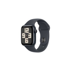 Apple watch Apple Watch SE GPS 40mm Boîtier en Aluminium Minuit avec Bracelet Sport Minuit - S/M version 2024