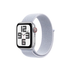 Apple watch Apple Watch SE GPS + Cellular 40mm Boîtier en Aluminium Argent avec Boucle Sport Nuée bleue version 2024