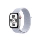 Apple watch Apple Watch SE GPS + Cellular 40mm Boîtier en Aluminium Argent avec Boucle Sport Nuée bleue version 2024