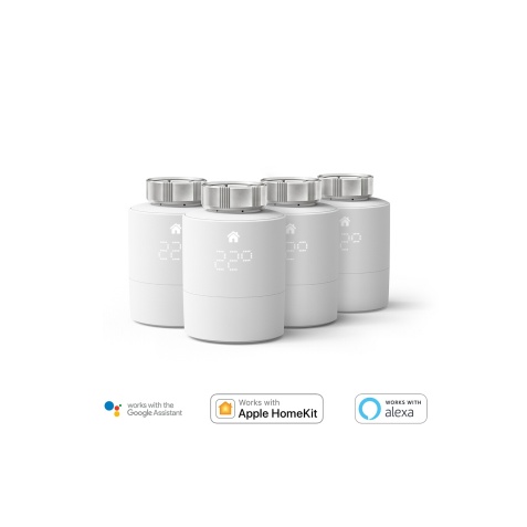 Thermostat connecté Tado TETE THERMOSTATIQUE CONNECTEE ET INTELLIGENTE QUATTRO PACK