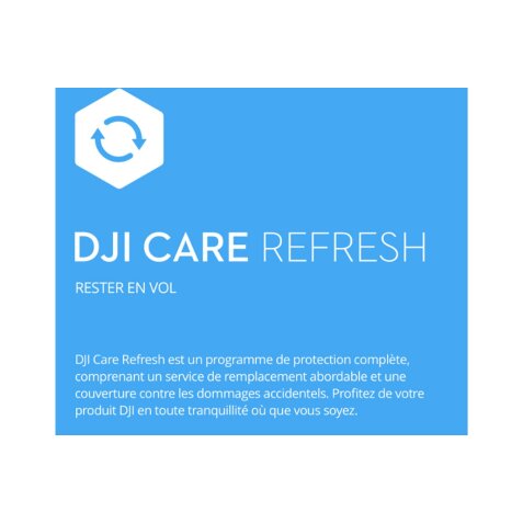 Accessoires pour drone Dji Care Refresh plan d'un an (DJI Mini SE)