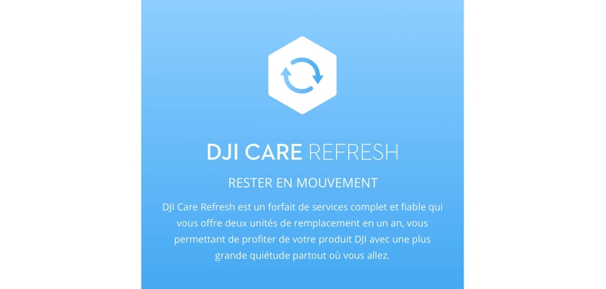 Accessoires pour drone Dji Care Refresh 1 an - Plan Osmo Action 3
