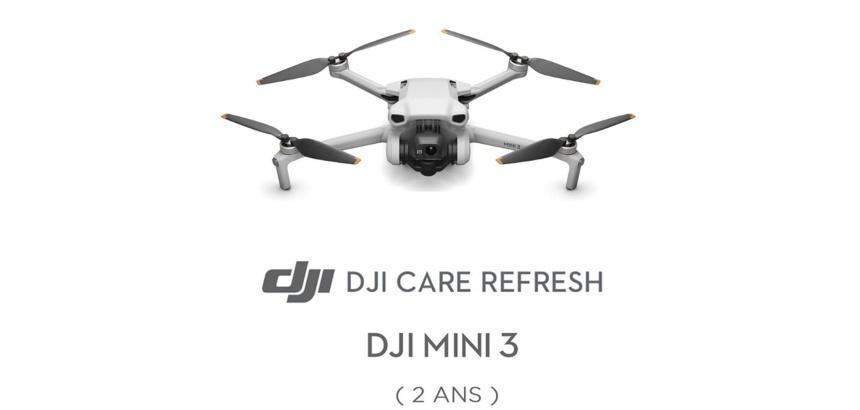Accessoires pour drone Dji Care Refresh - Assurance pour DJI Mini 3 (2 ans)